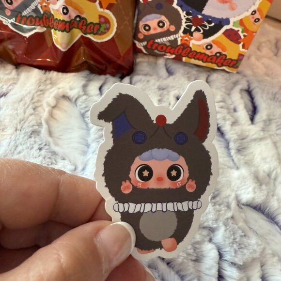 Migo Little Troublemaker Series Plush Pendant Blind - The Unlucky Wolf - Picture 2 of 6